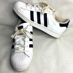 adidas | Shoes | Adidas Originals Superstar Shell Toe Womens Us 65 White  Shoes Sneakers C7753 | Poshmark